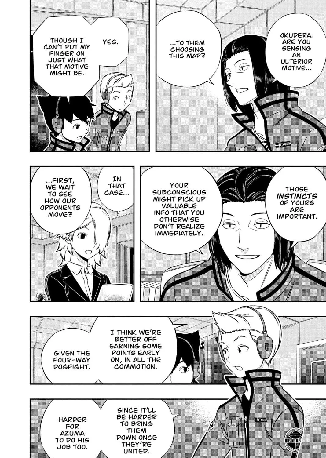 Read World Trigger chapter 166 image 18 on Lezhin