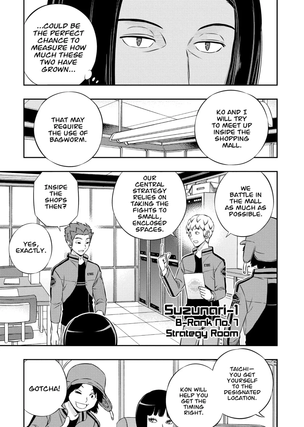 Read World Trigger chapter 166 image 24 on Lezhin