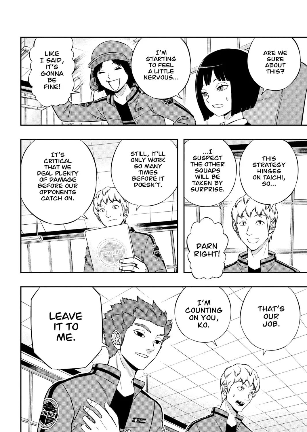 Read World Trigger chapter 166 image 26 on Lezhin