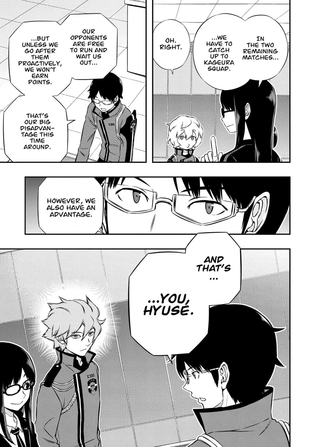 Read World Trigger chapter 166 image 4 on Lezhin