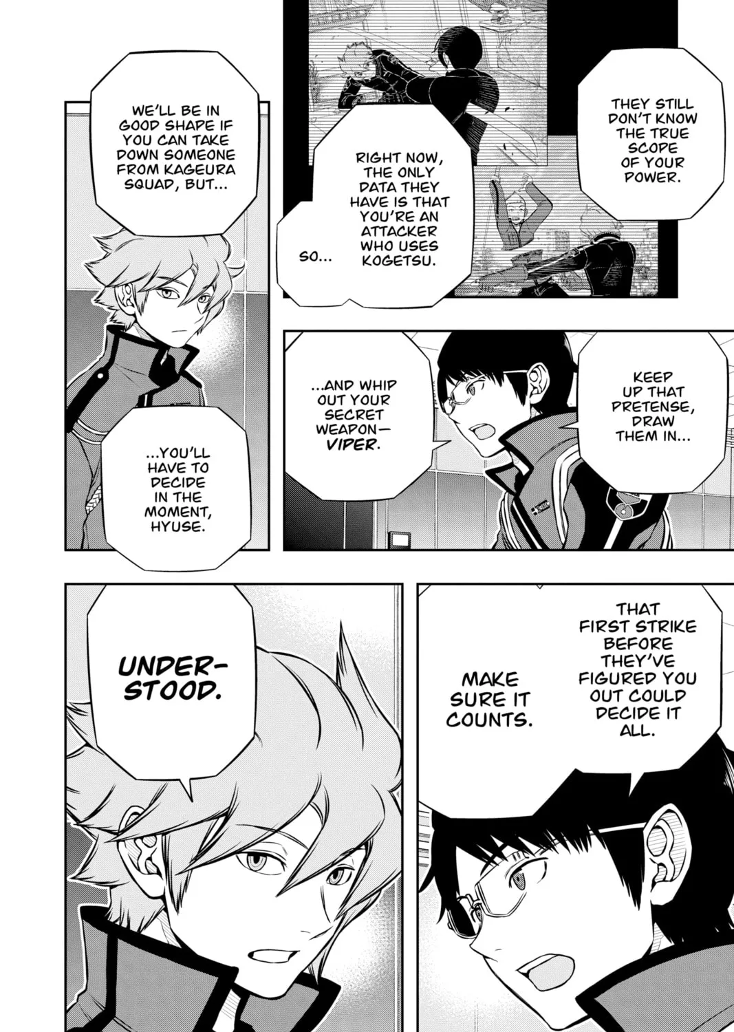 Read World Trigger chapter 166 image 6 on Lezhin