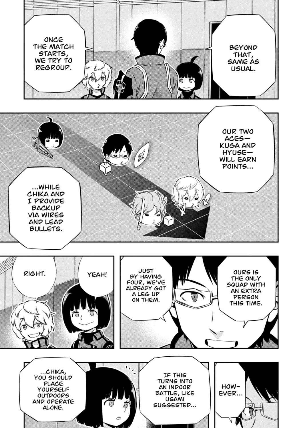 Read World Trigger chapter 166 image 8 on Lezhin
