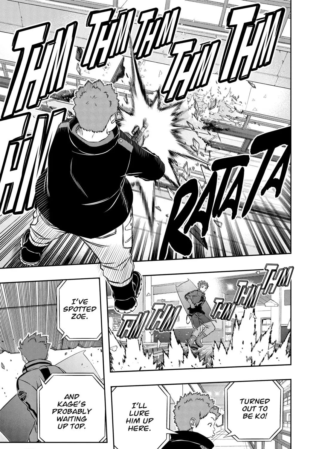 Read World Trigger chapter 167 image 16 on Lezhin