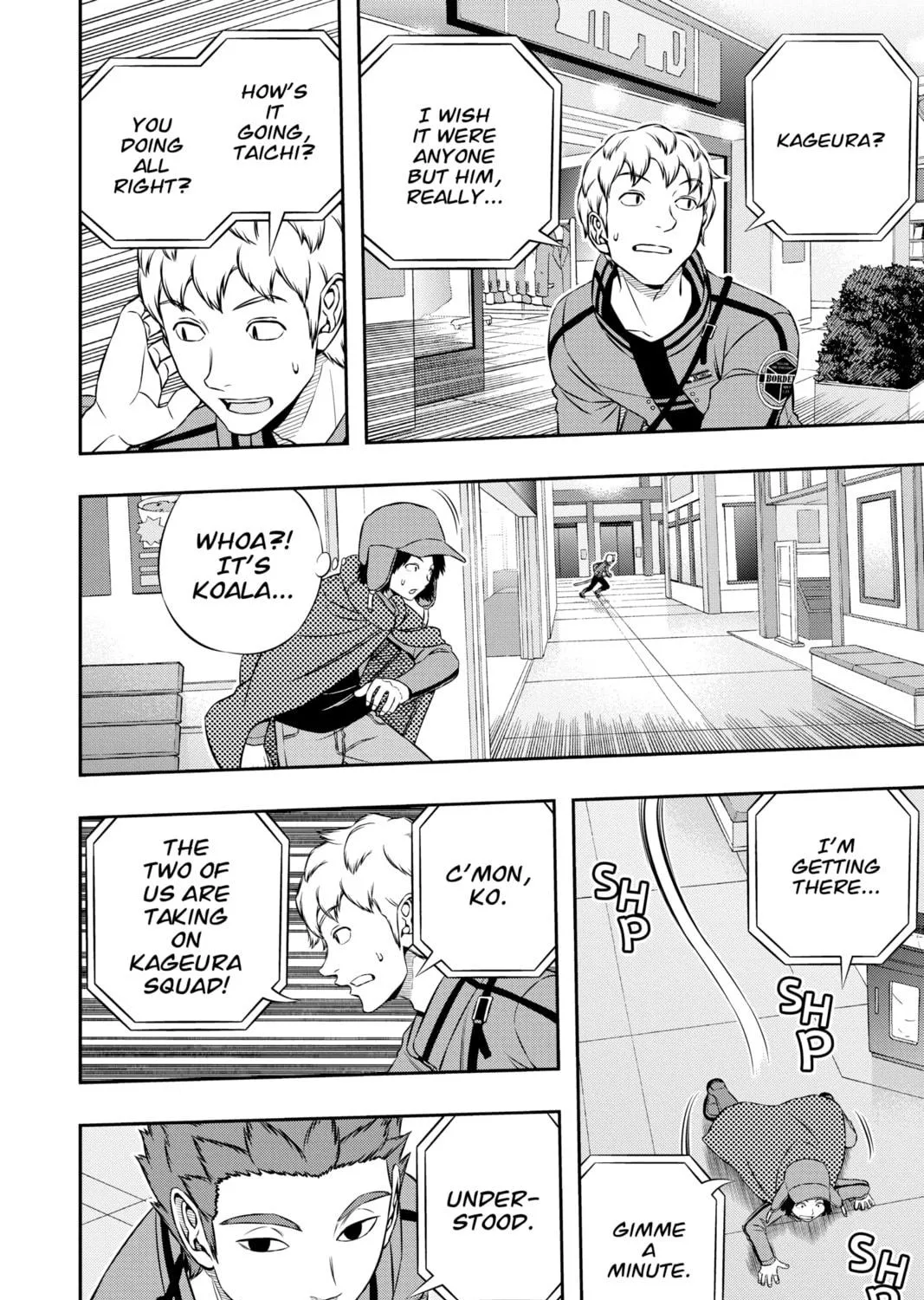 Read World Trigger chapter 167 image 18 on Lezhin