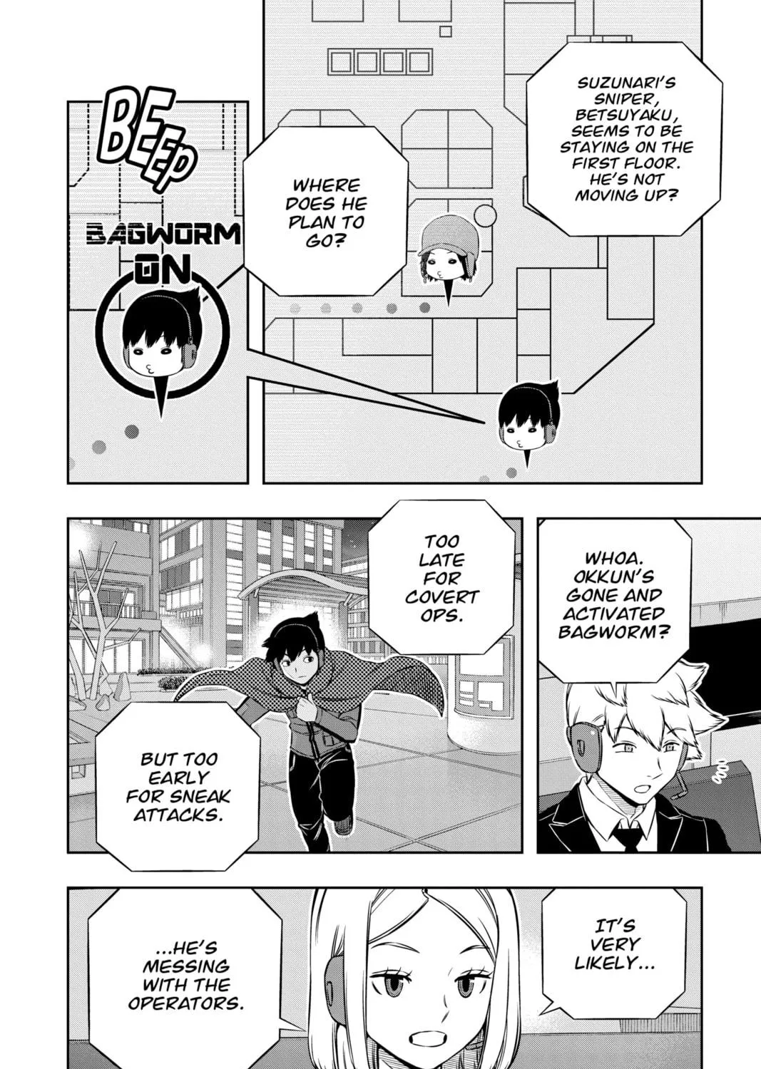 Read World Trigger chapter 167 image 22 on Lezhin