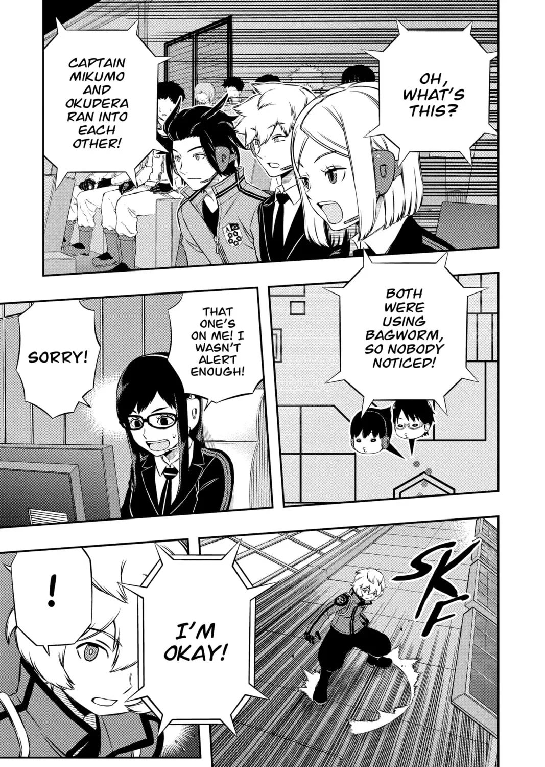 Read World Trigger chapter 167 image 32 on Lezhin
