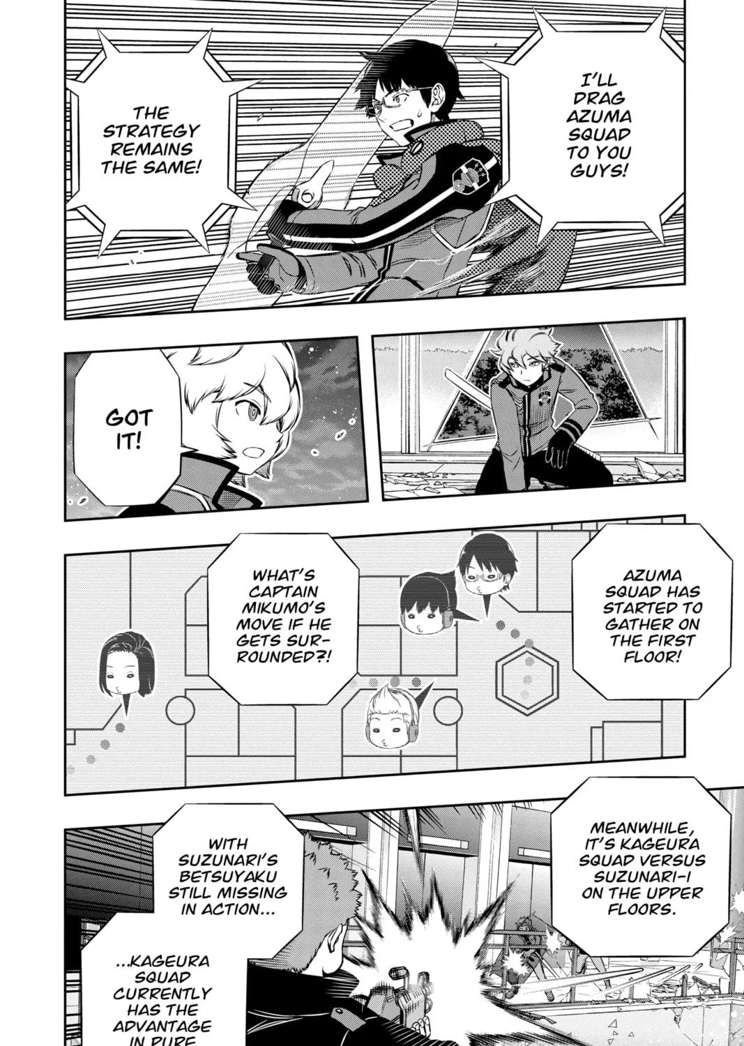 Read World Trigger chapter 167 image 34 on Lezhin