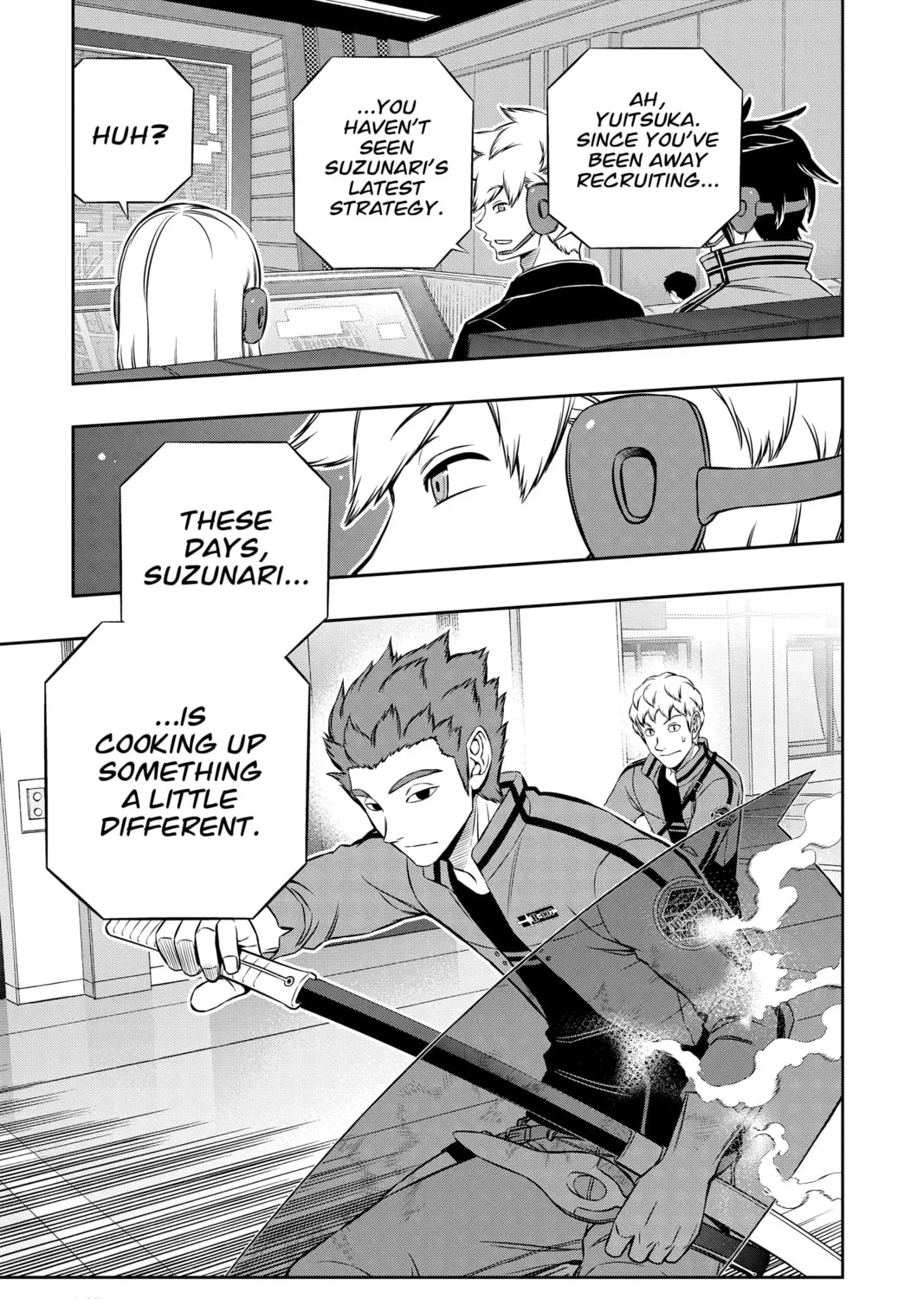 Read World Trigger chapter 167 image 36 on Lezhin