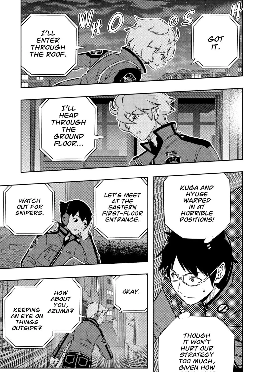 Read World Trigger chapter 167 image 8 on Lezhin