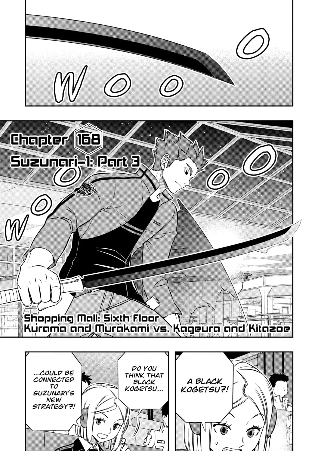 Read World Trigger chapter 168 image 0 on Lezhin