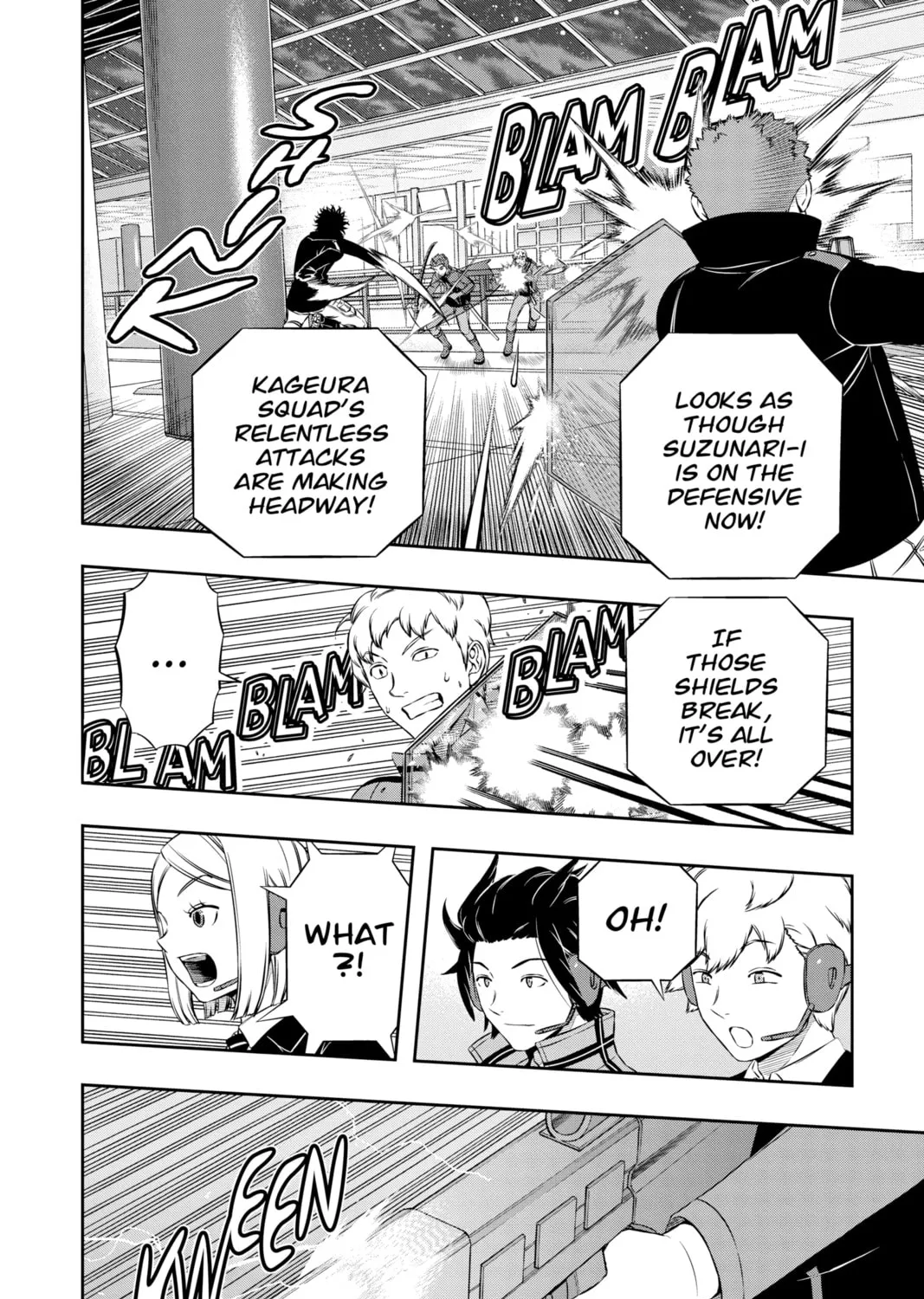 Read World Trigger chapter 168 image 14 on Lezhin