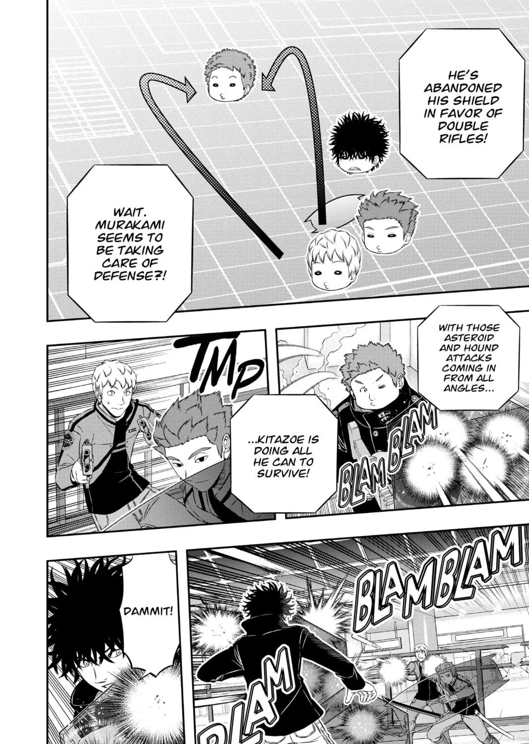 Read World Trigger chapter 168 image 18 on Lezhin