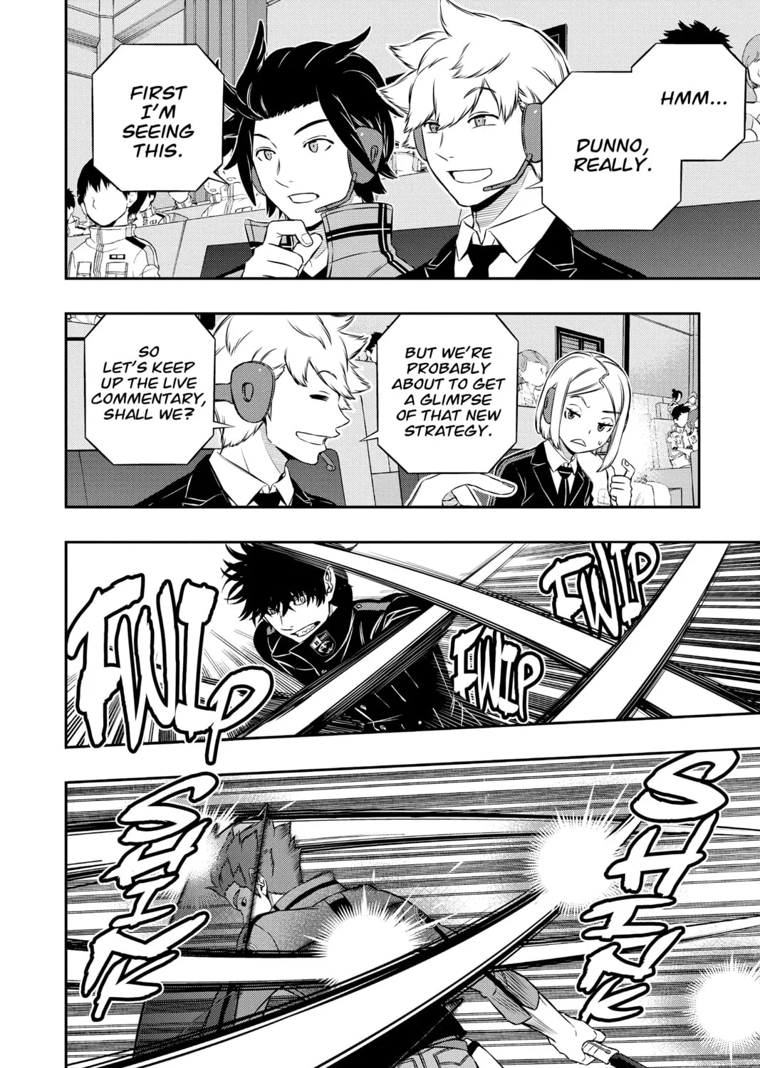 Read World Trigger chapter 168 image 2 on Lezhin