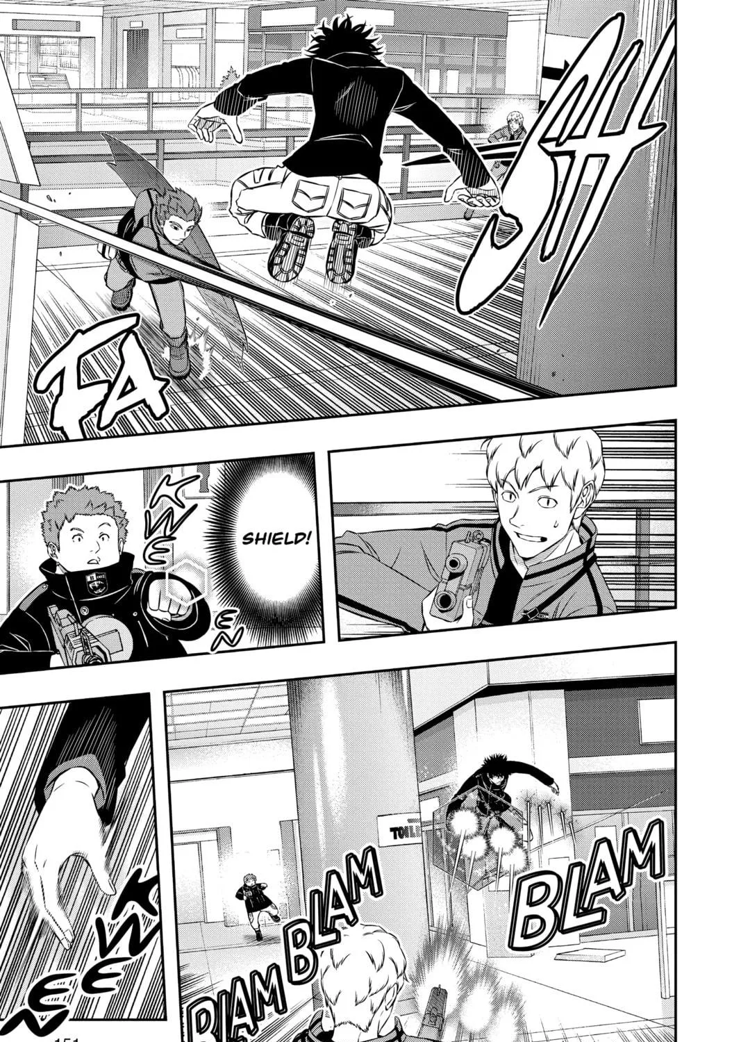 Read World Trigger chapter 168 image 4 on Lezhin