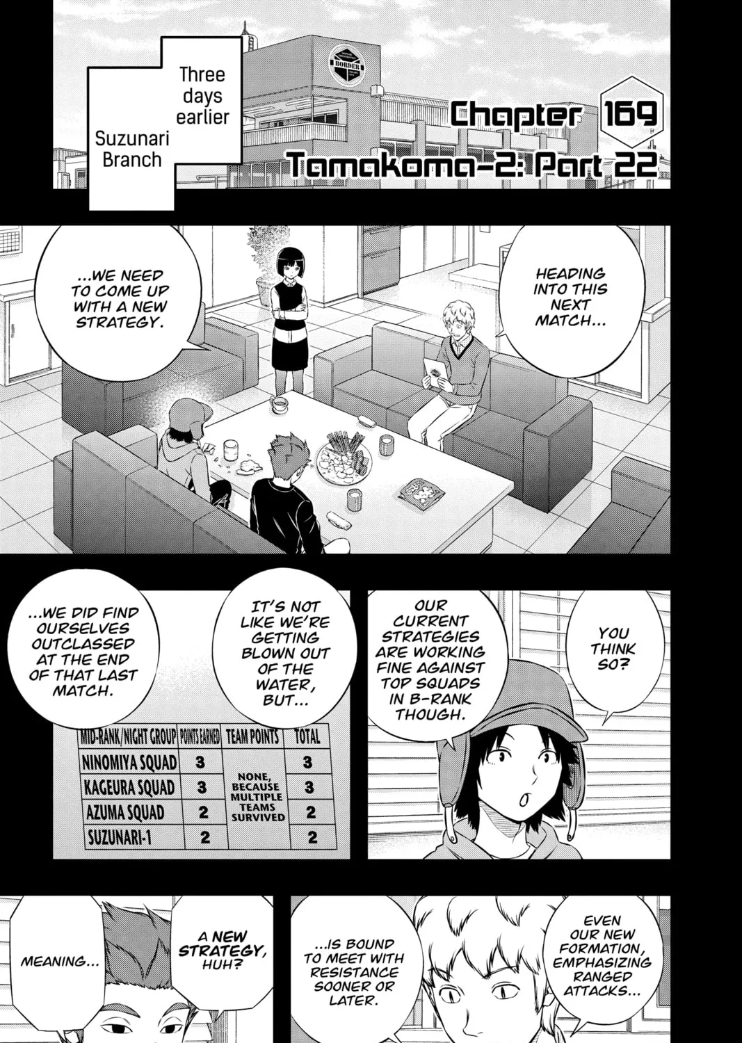 Read World Trigger chapter 169 image 0 on Lezhin