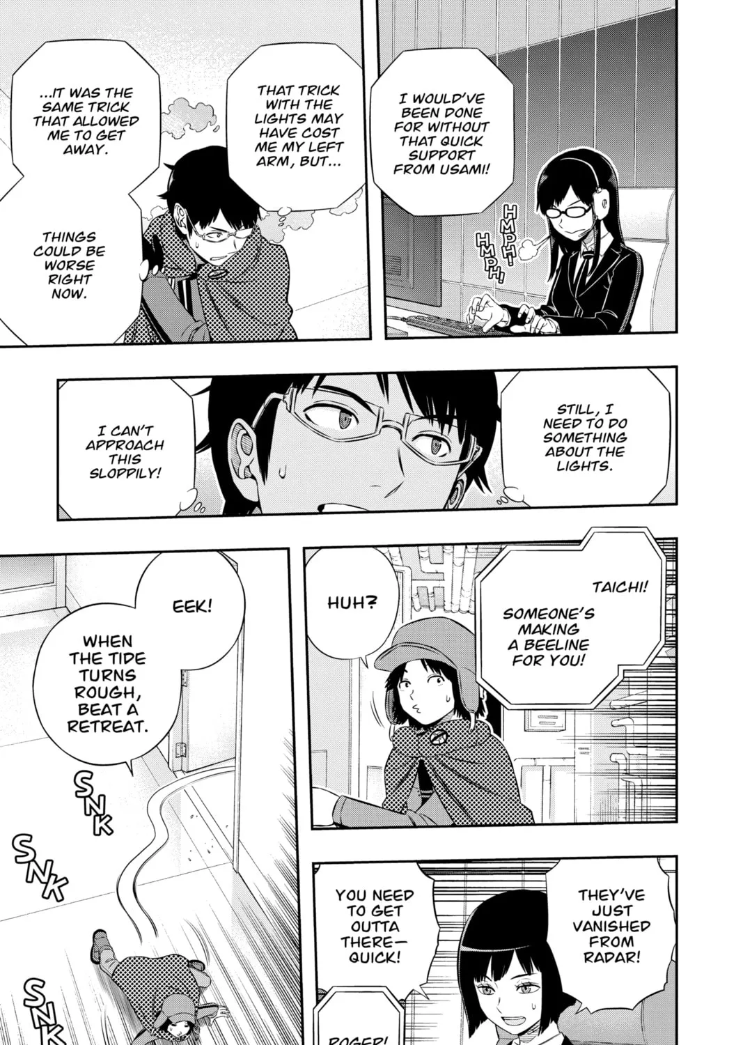 Read World Trigger chapter 169 image 36 on Lezhin