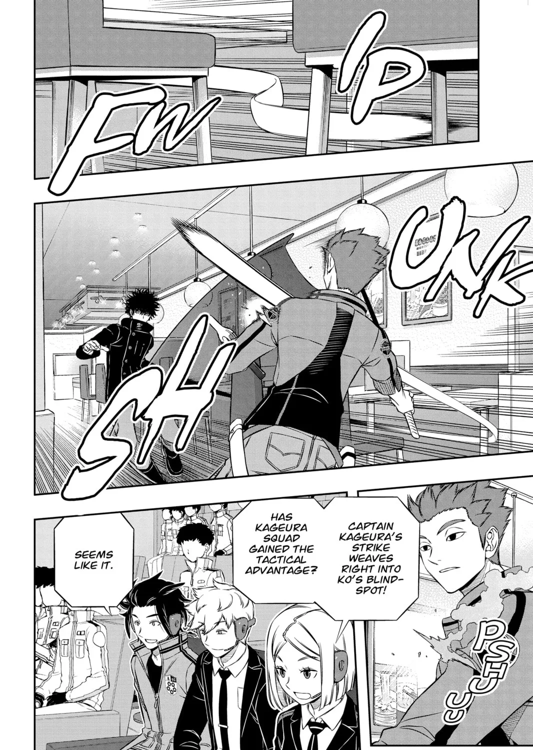 Read World Trigger chapter 169 image 6 on Lezhin