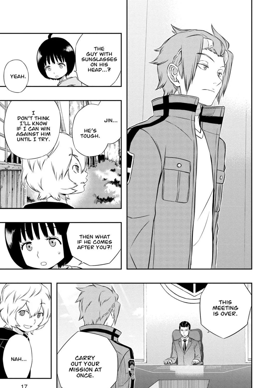 Read World Trigger chapter 17 image 16 on Lezhin