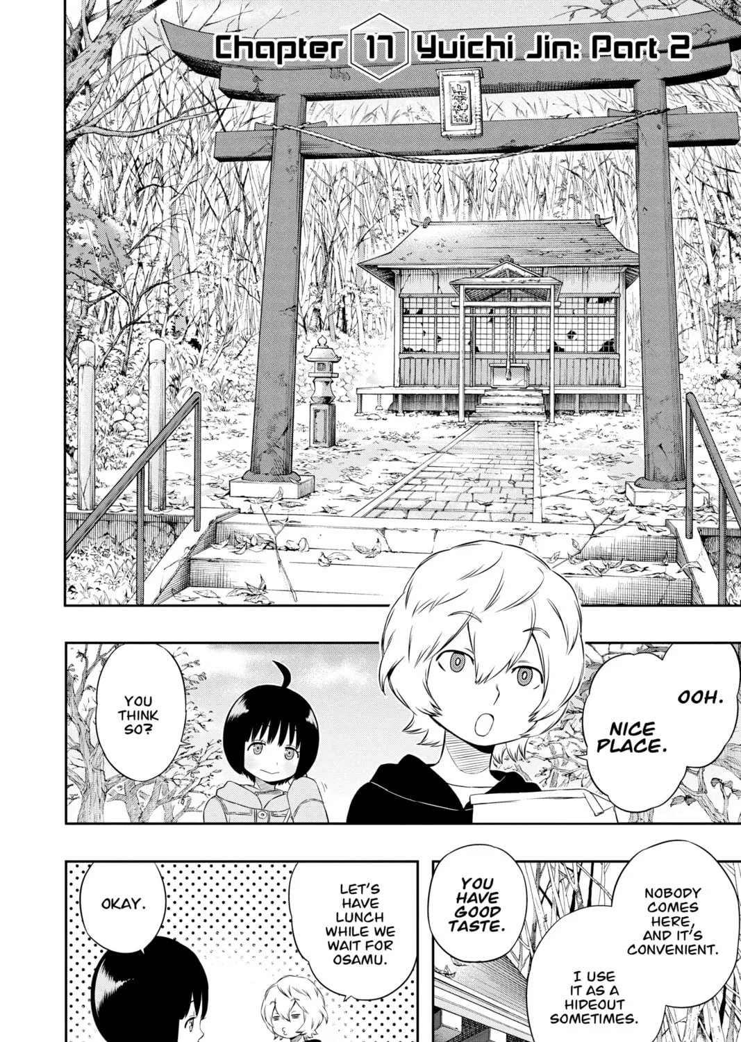 Read World Trigger chapter 17 image 2 on Lezhin