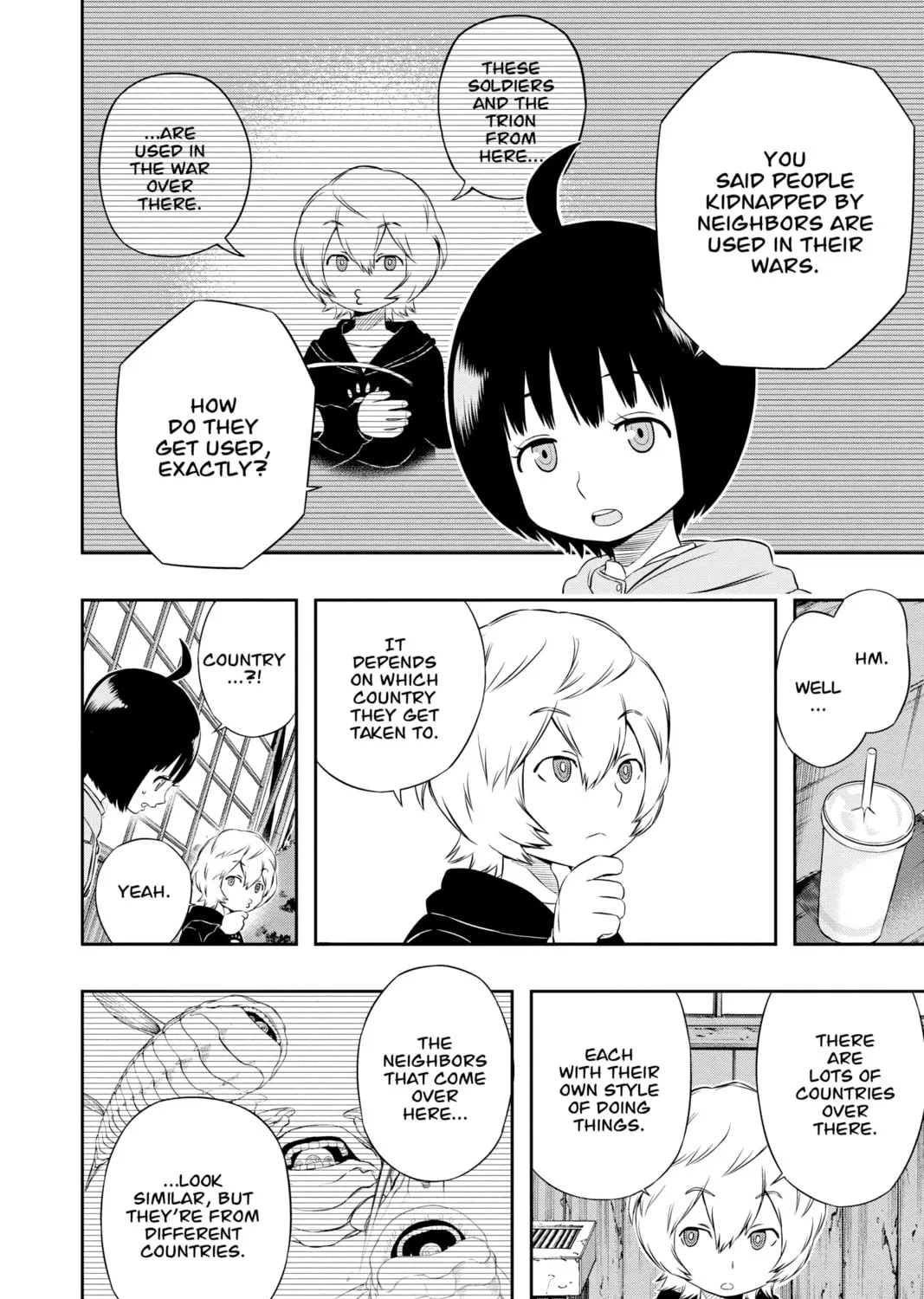 Read World Trigger chapter 17 image 6 on Lezhin