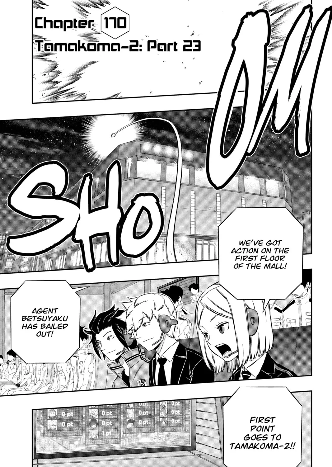 Read World Trigger chapter 170 image 0 on Lezhin