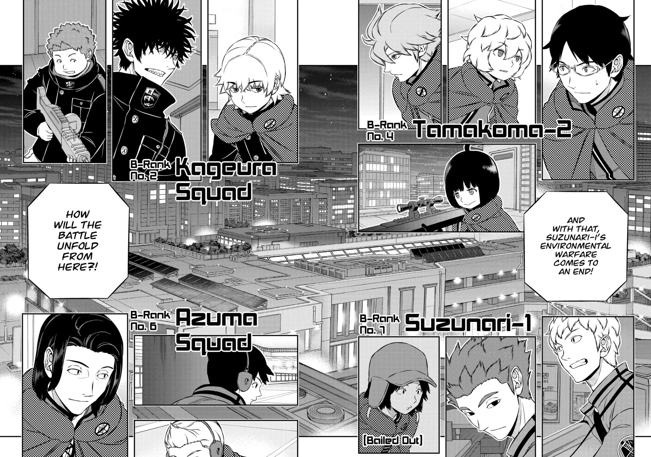Read World Trigger chapter 170 image 2 on Lezhin