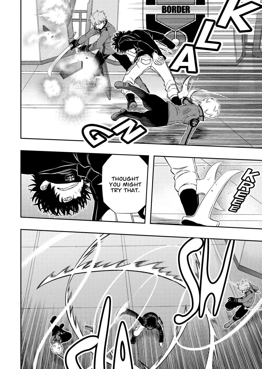 Read World Trigger chapter 170 image 28 on Lezhin