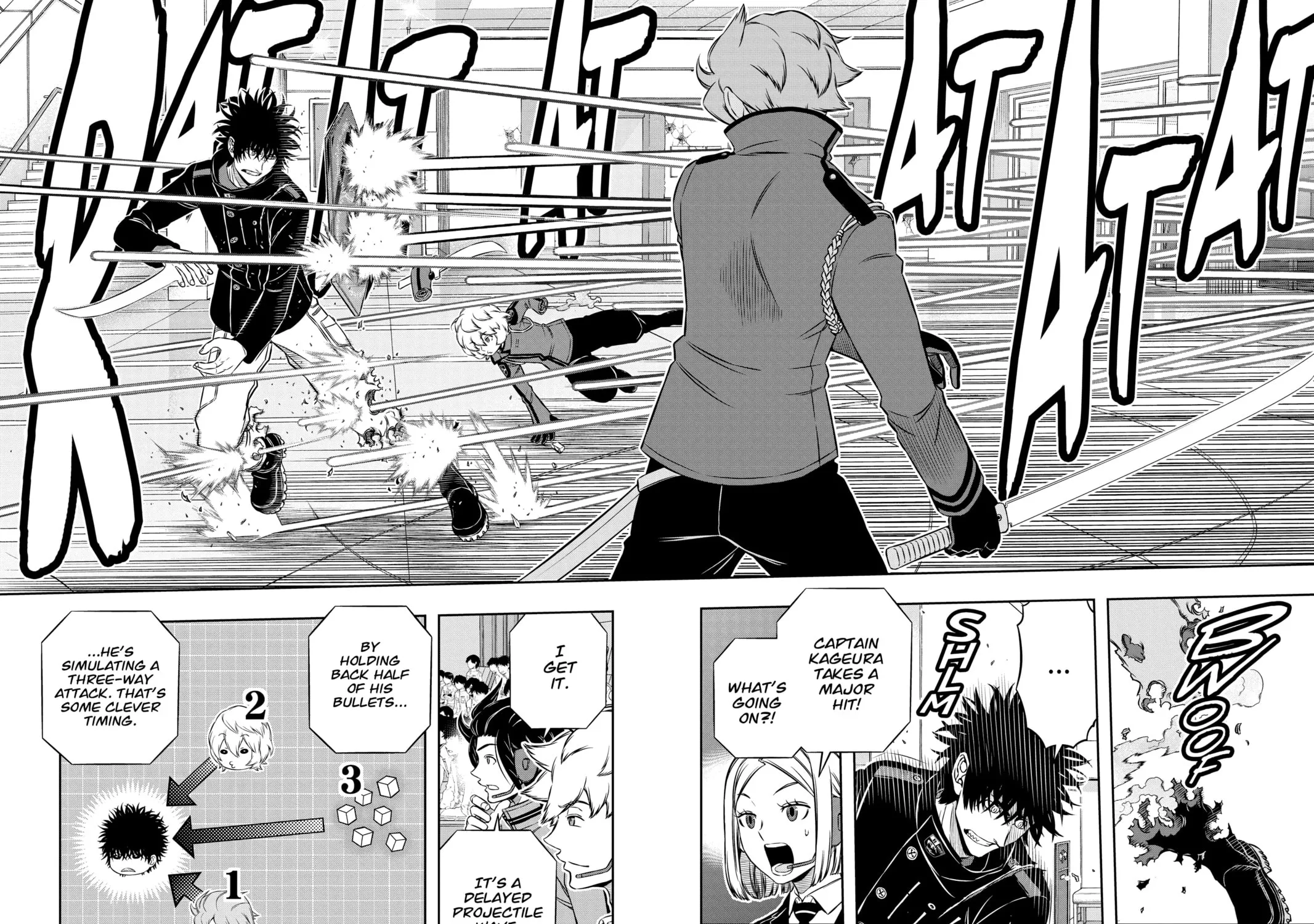 Read World Trigger chapter 170 image 32 on Lezhin