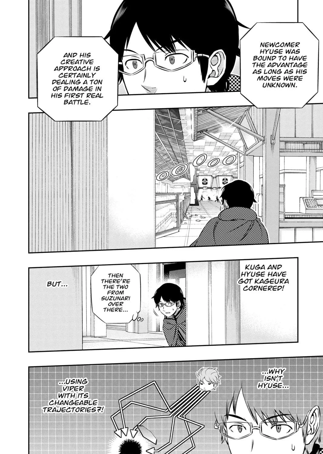 Read World Trigger chapter 170 image 34 on Lezhin