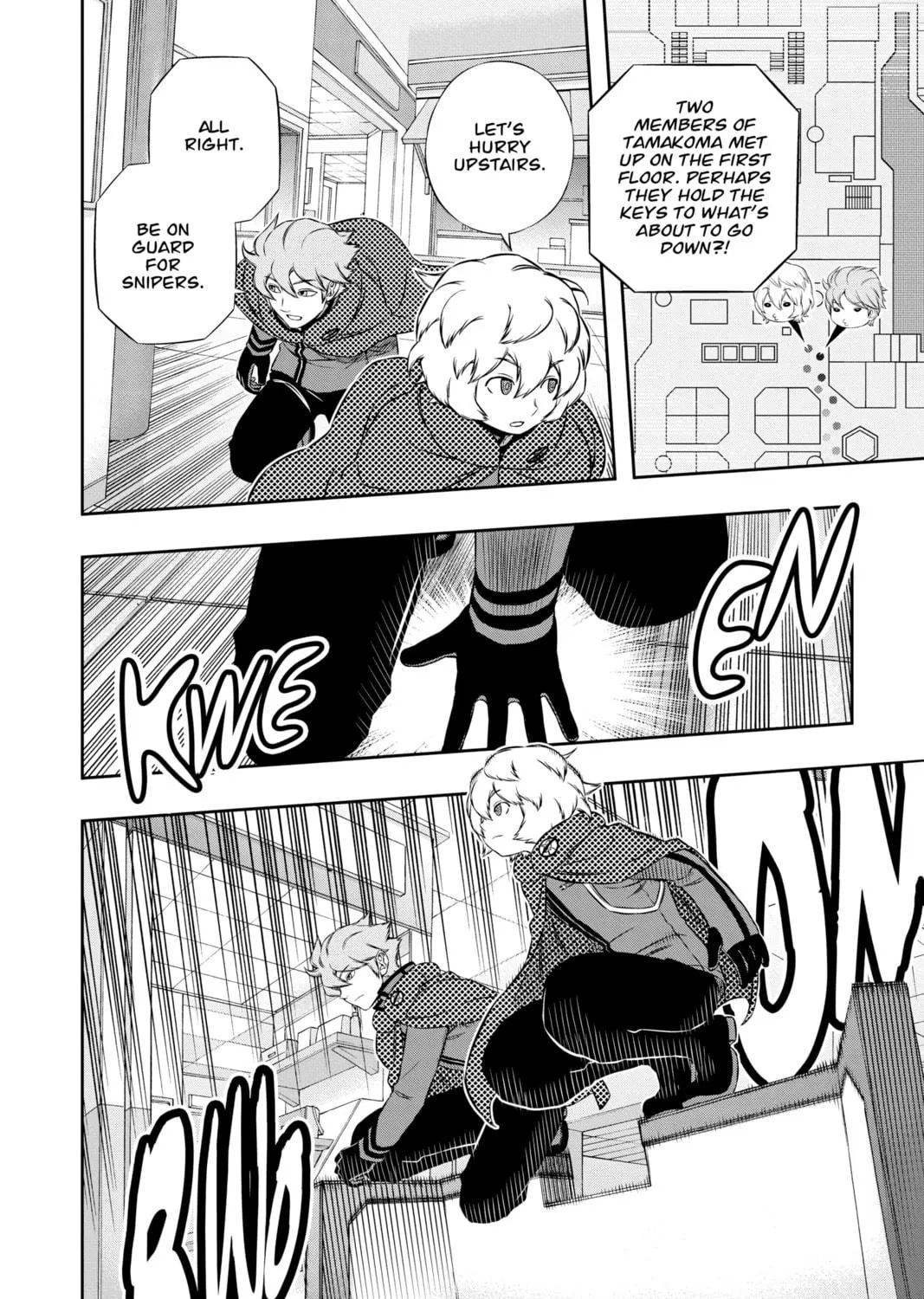 Read World Trigger chapter 170 image 4 on Lezhin
