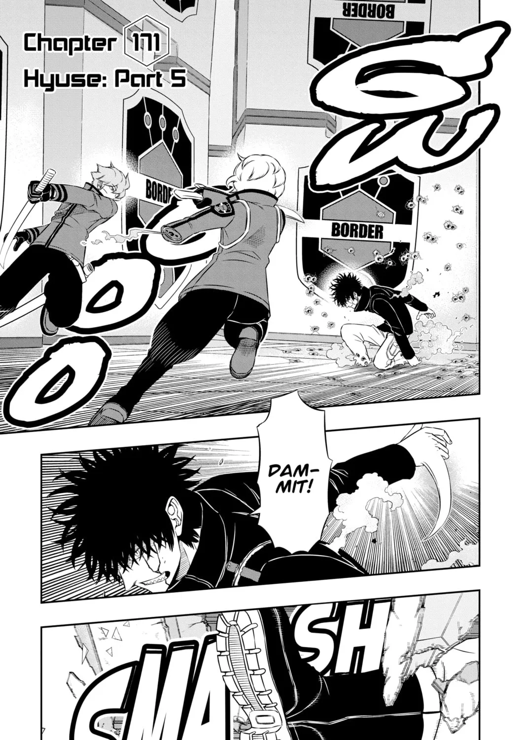 Read World Trigger chapter 171 image 0 on Lezhin