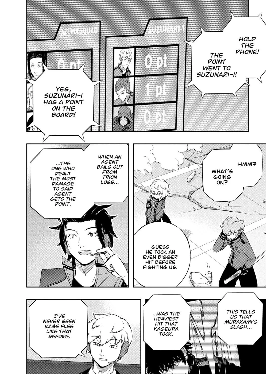 Read World Trigger chapter 171 image 18 on Lezhin