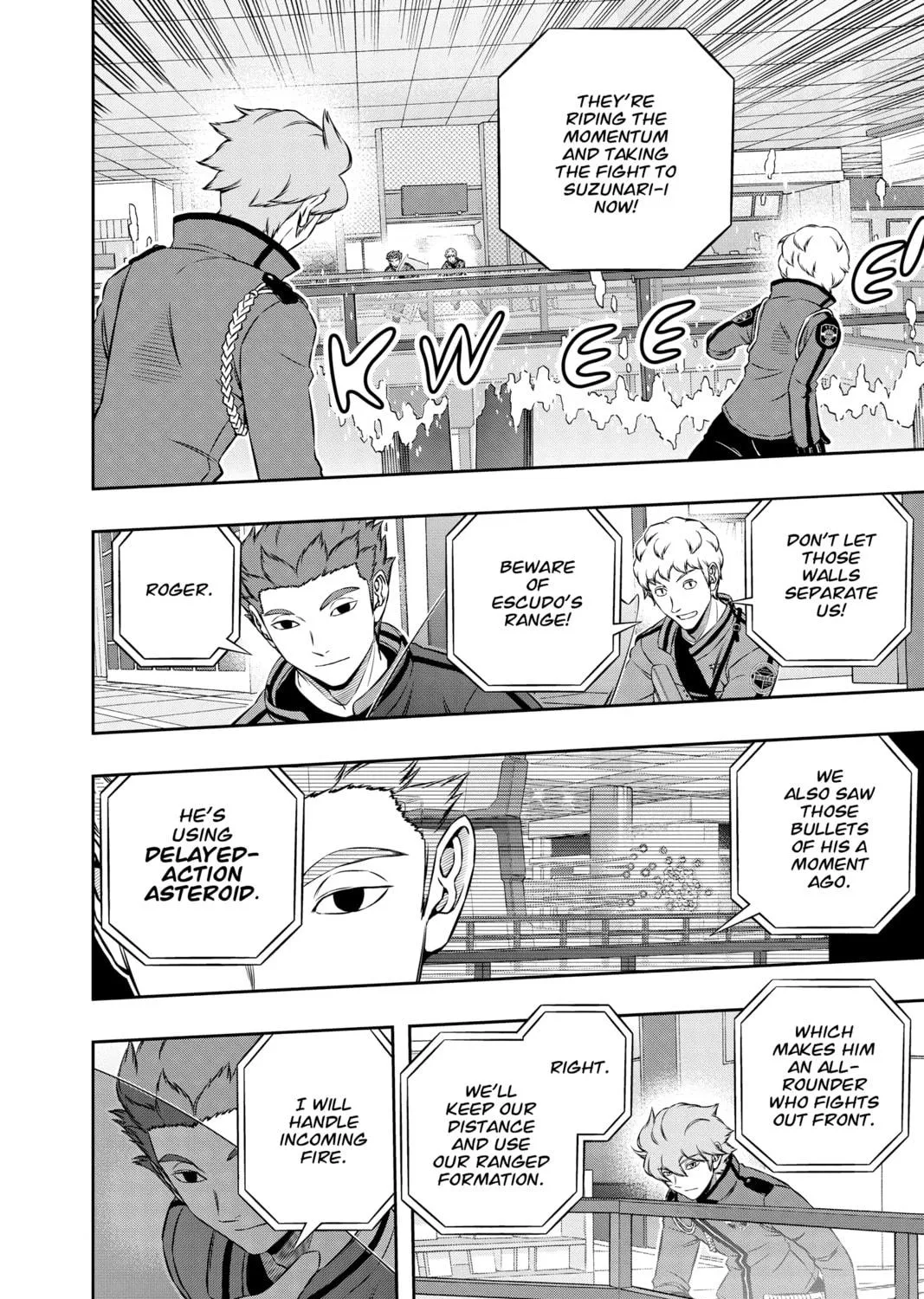 Read World Trigger chapter 171 image 22 on Lezhin