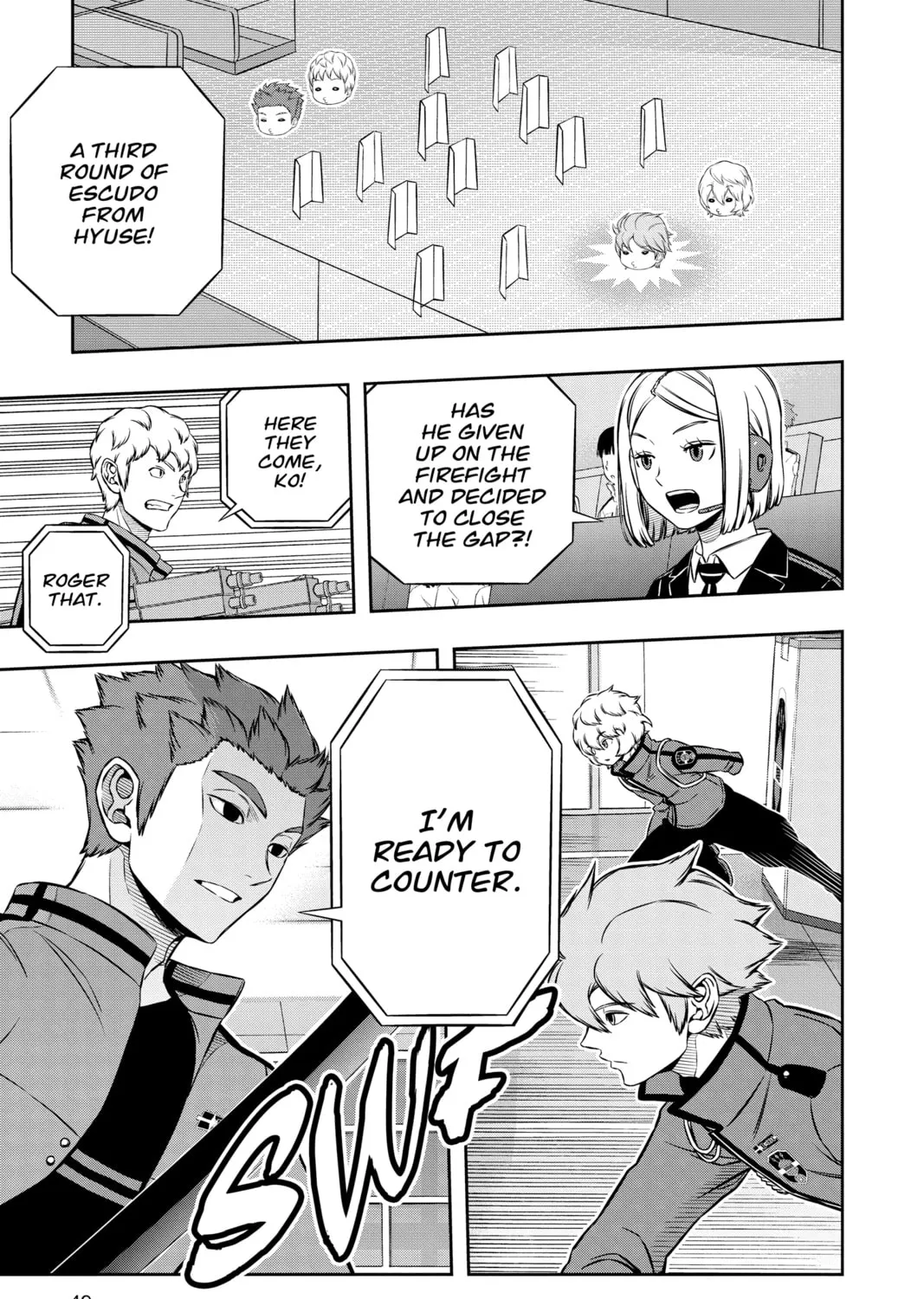 Read World Trigger chapter 171 image 36 on Lezhin