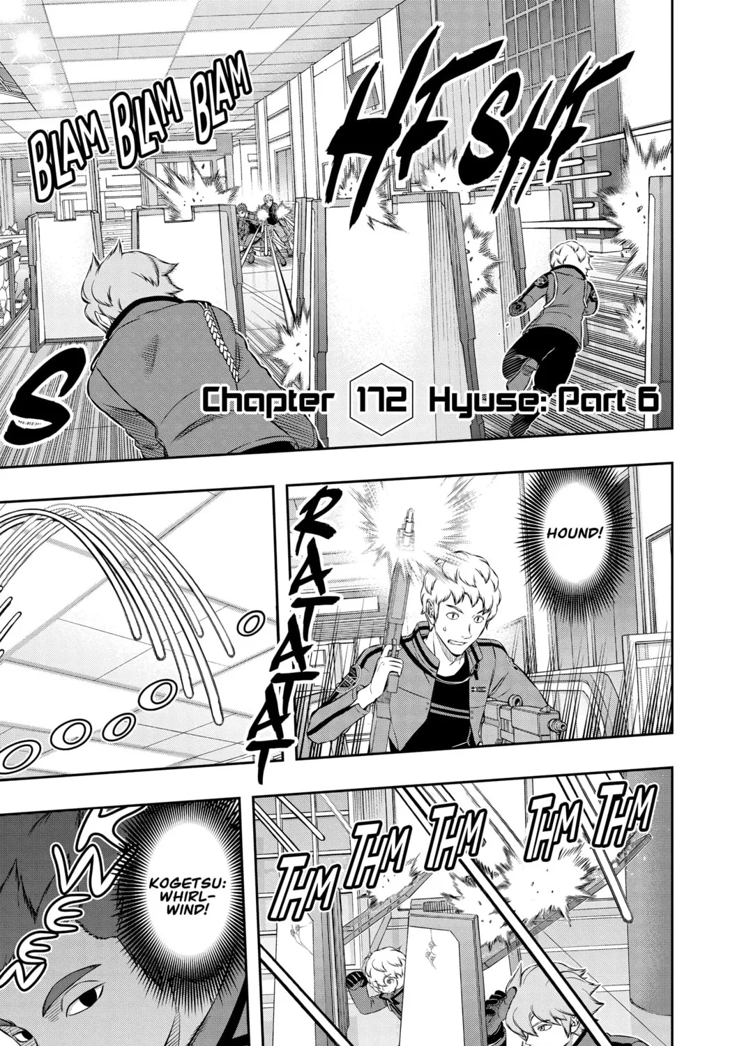 Read World Trigger chapter 172 image 0 on Lezhin