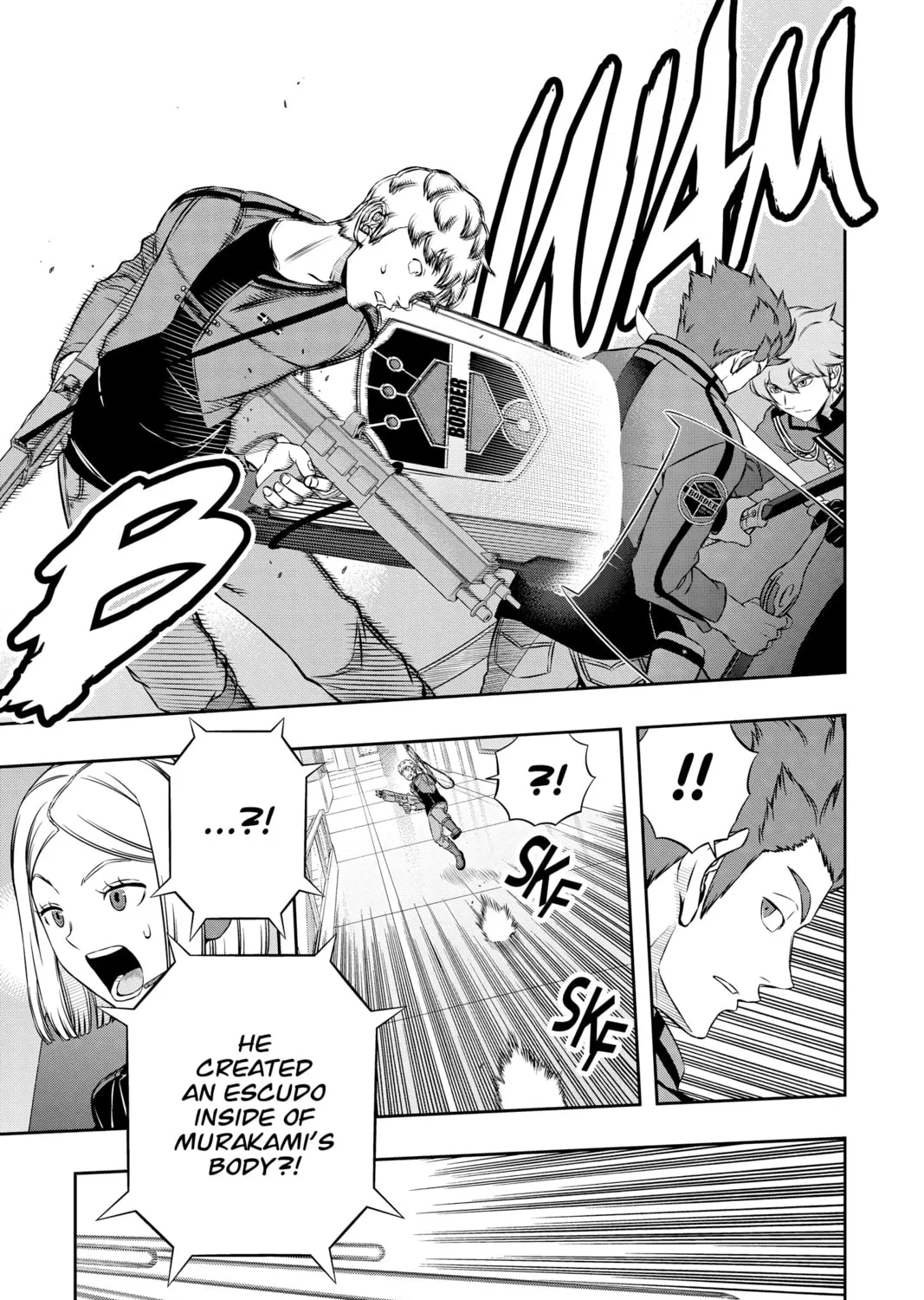 Read World Trigger chapter 172 image 14 on Lezhin