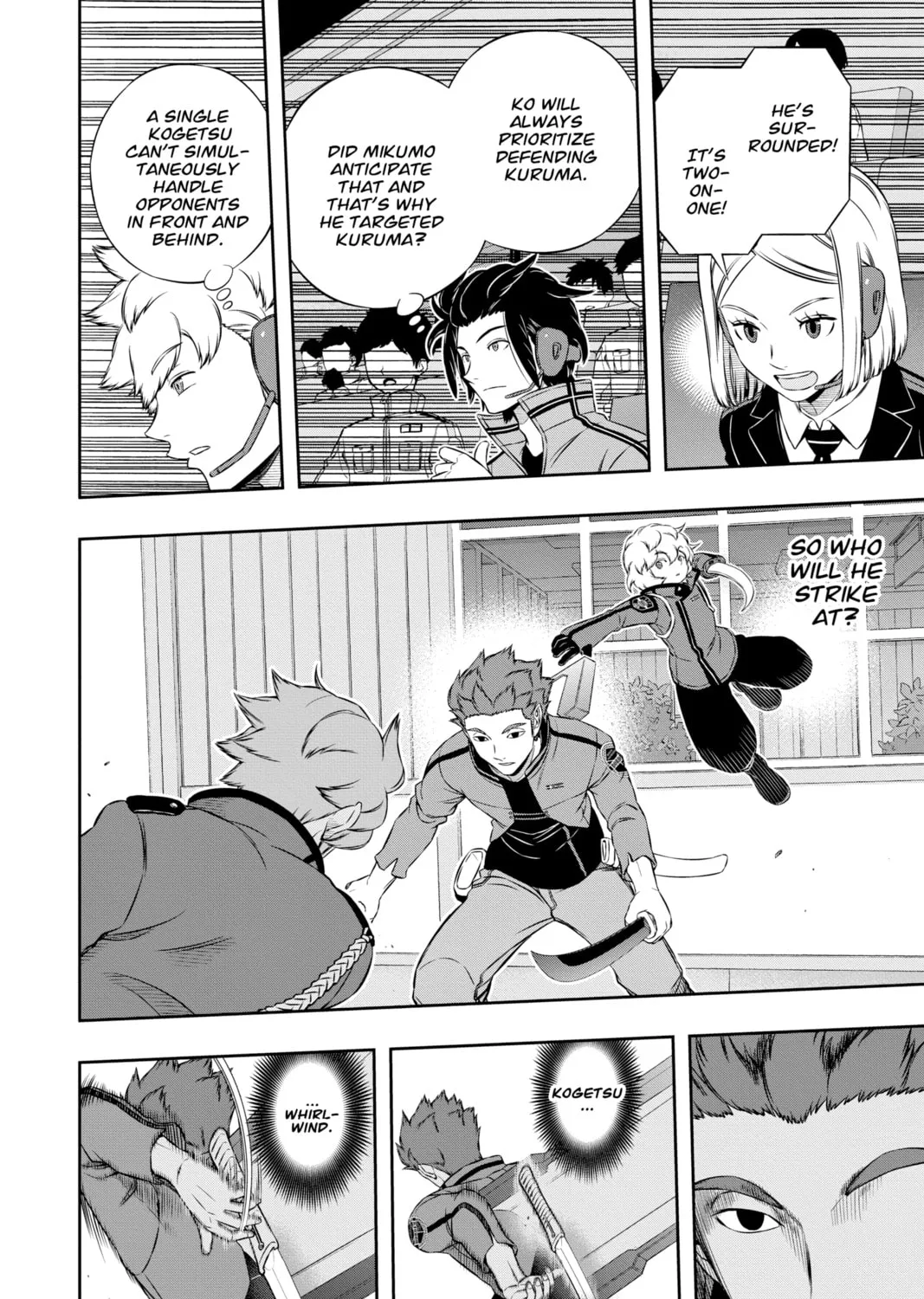 Read World Trigger chapter 172 image 20 on Lezhin