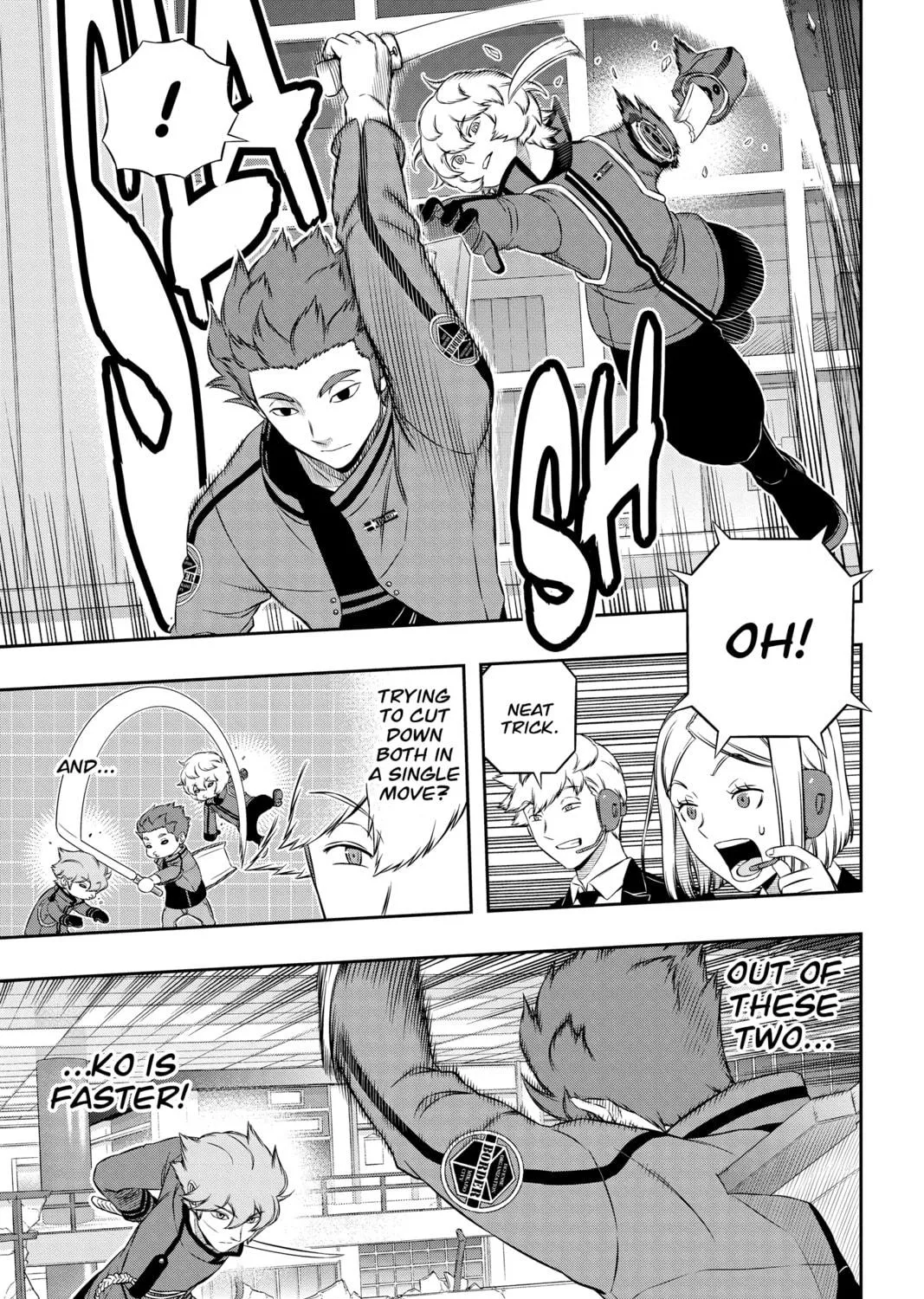 Read World Trigger chapter 172 image 22 on Lezhin