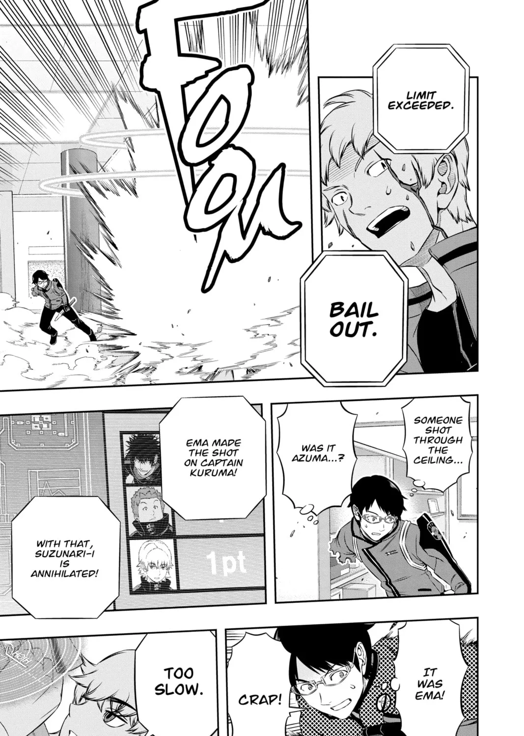Read World Trigger chapter 172 image 30 on Lezhin