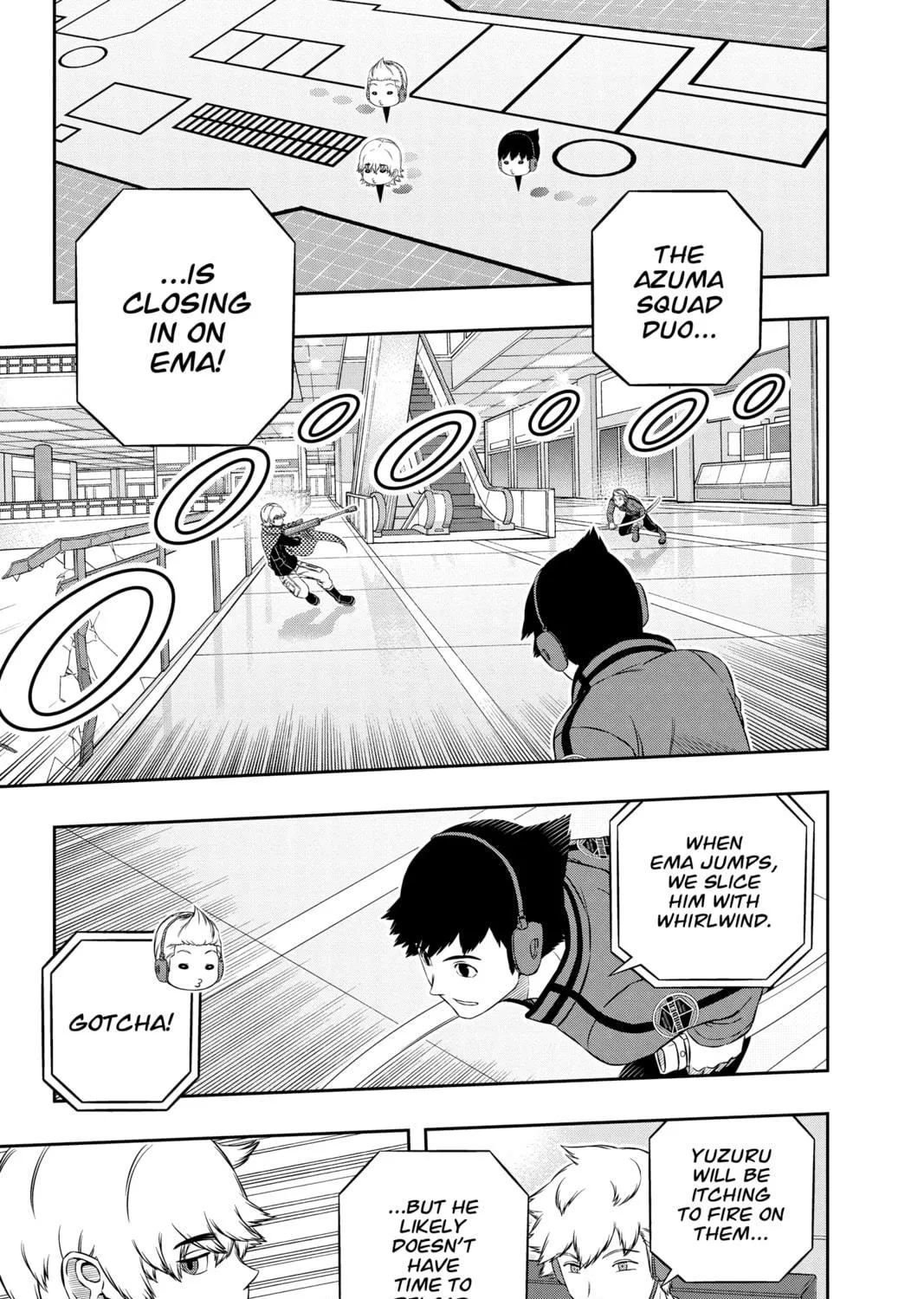 Read World Trigger chapter 172 image 34 on Lezhin