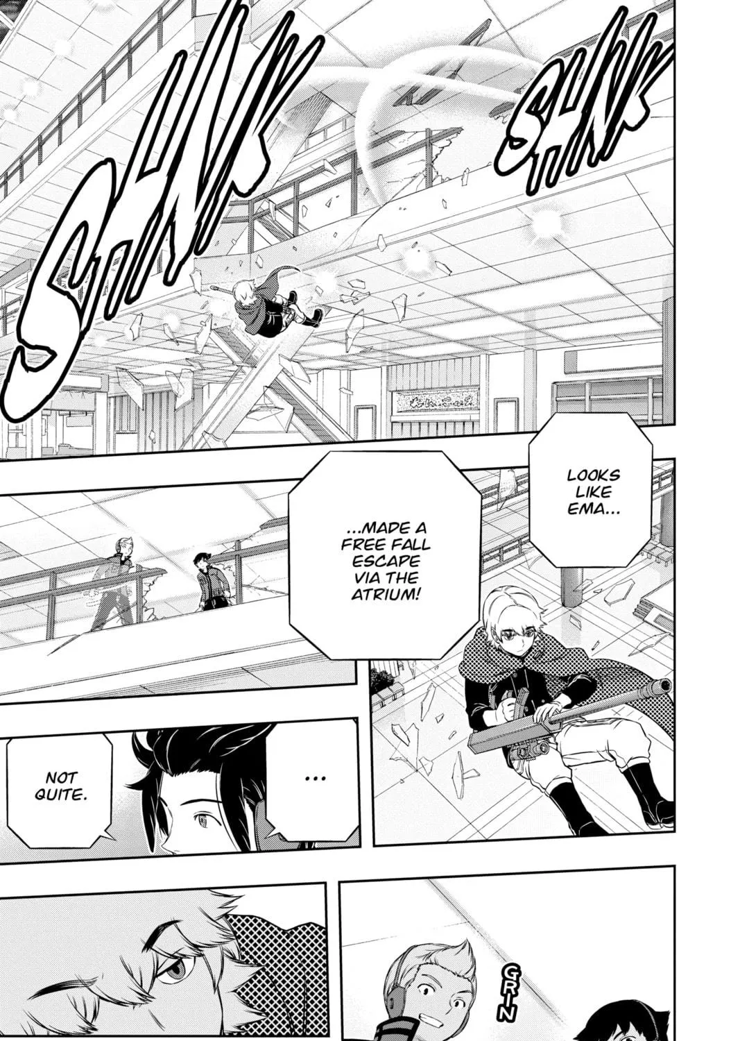 Read World Trigger chapter 172 image 38 on Lezhin