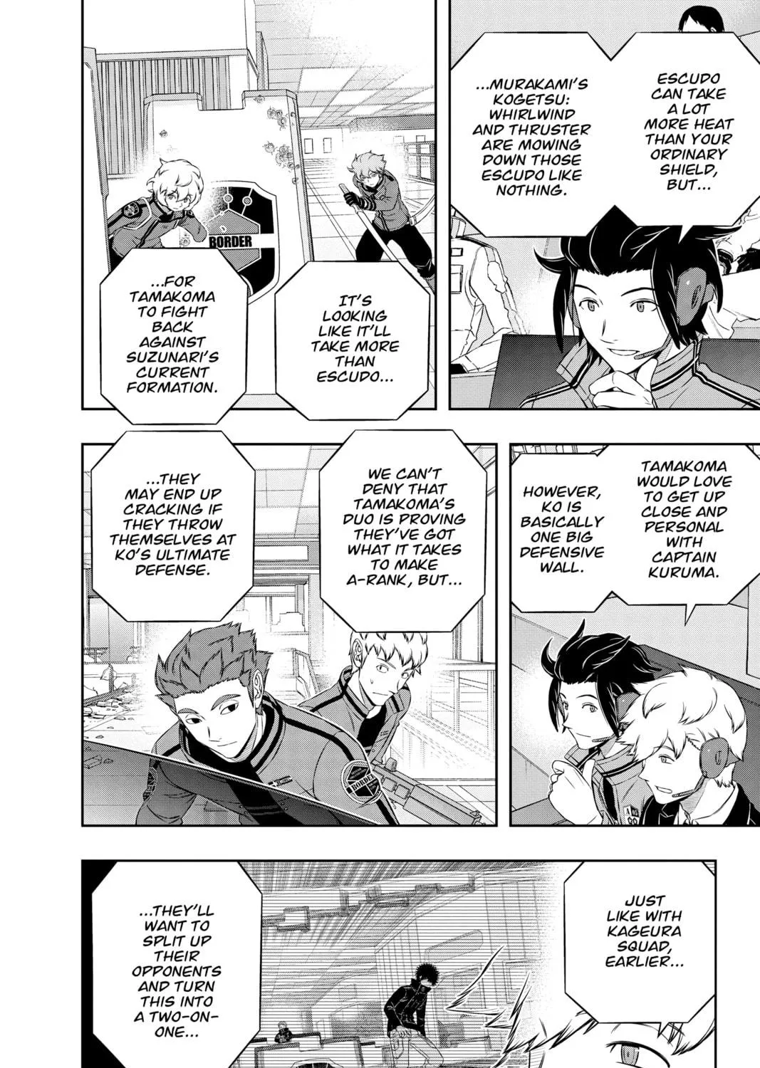 Read World Trigger chapter 172 image 4 on Lezhin