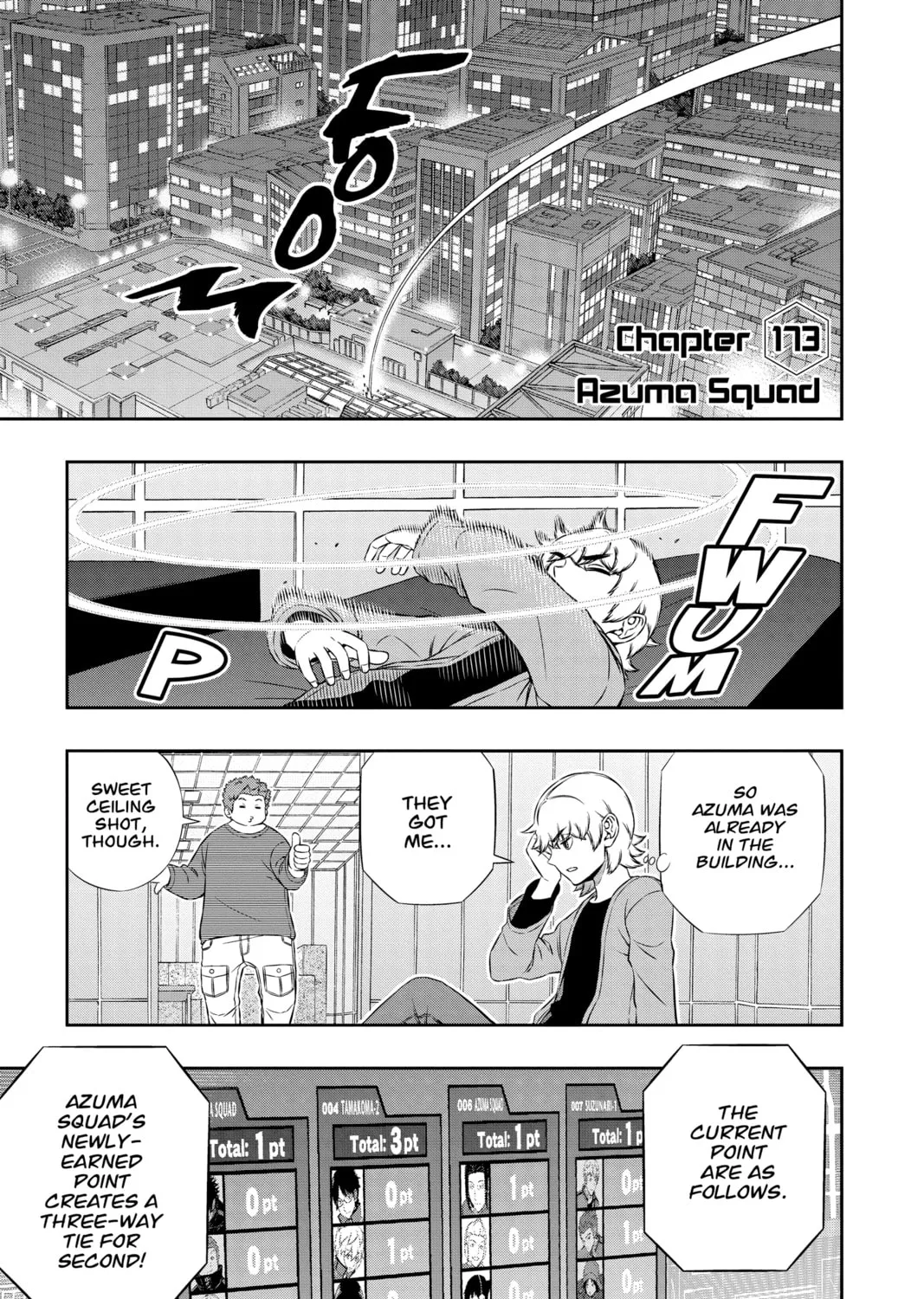 Read World Trigger chapter 173 image 0 on Lezhin
