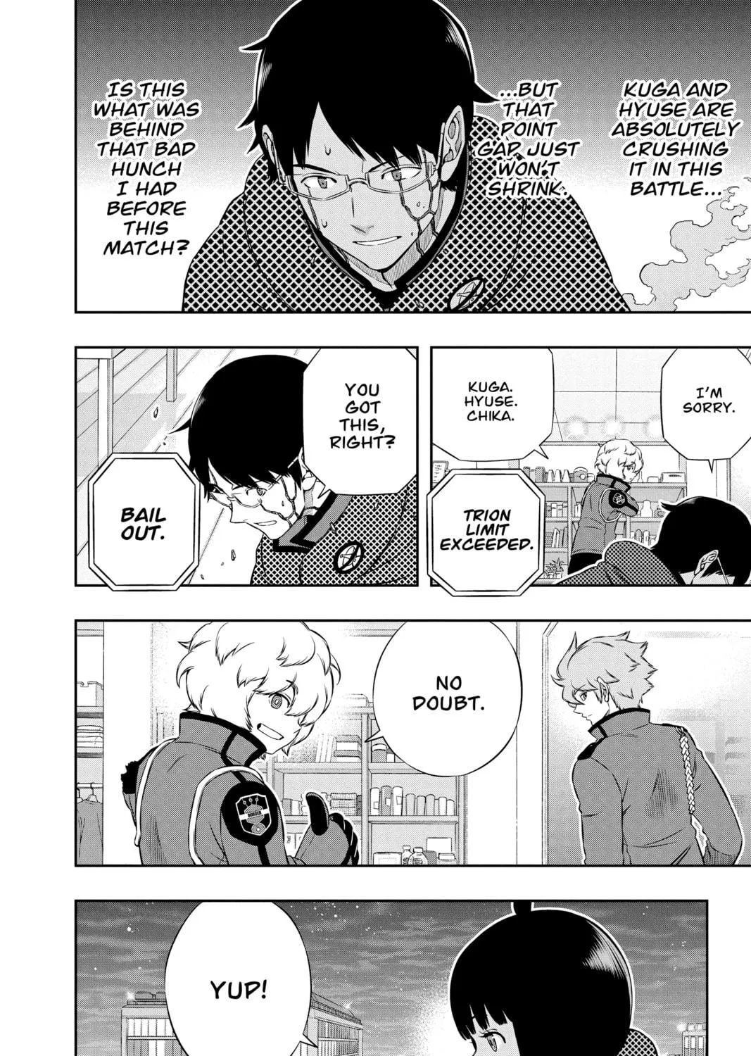 Read World Trigger chapter 173 image 10 on Lezhin
