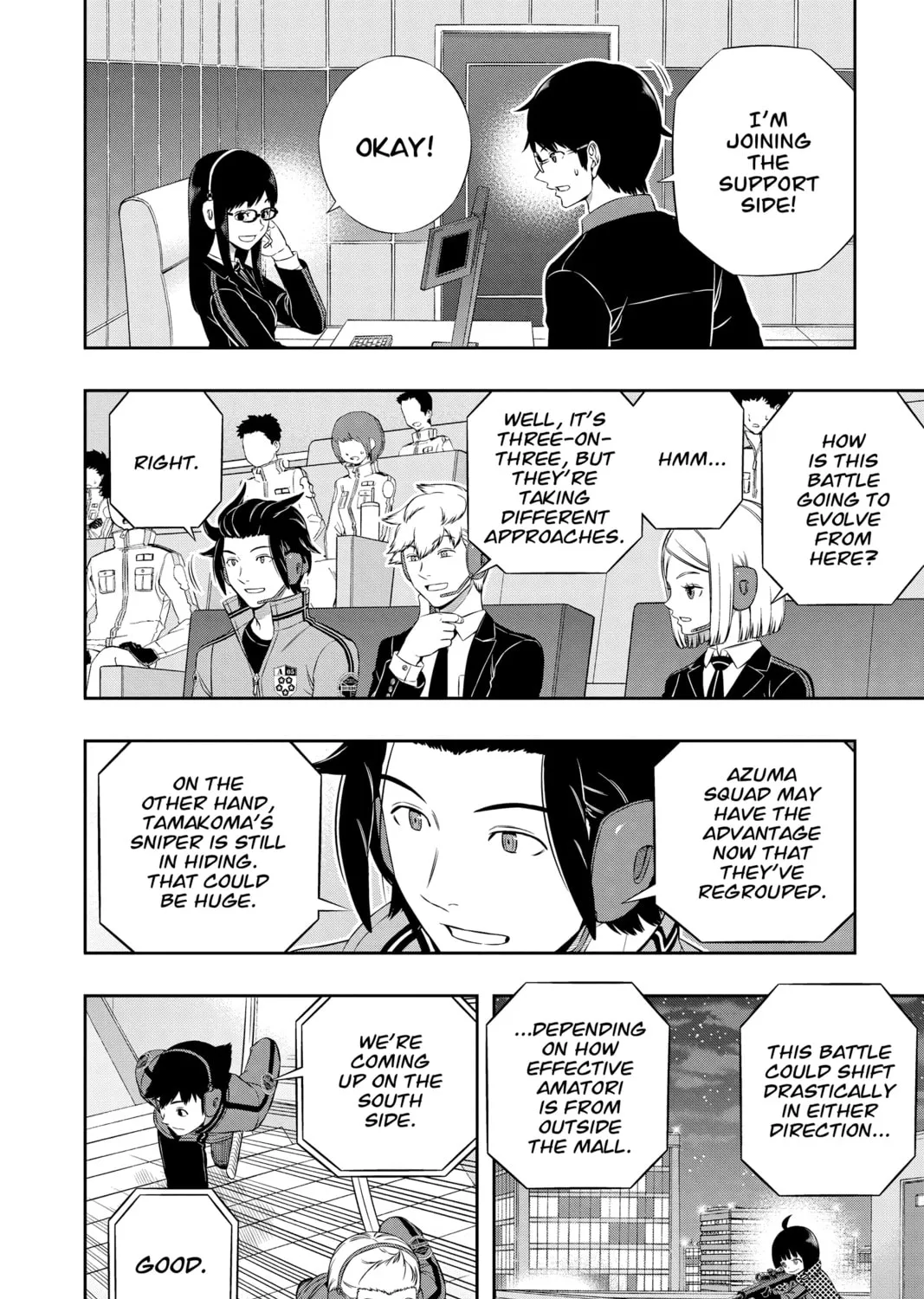 Read World Trigger chapter 173 image 14 on Lezhin