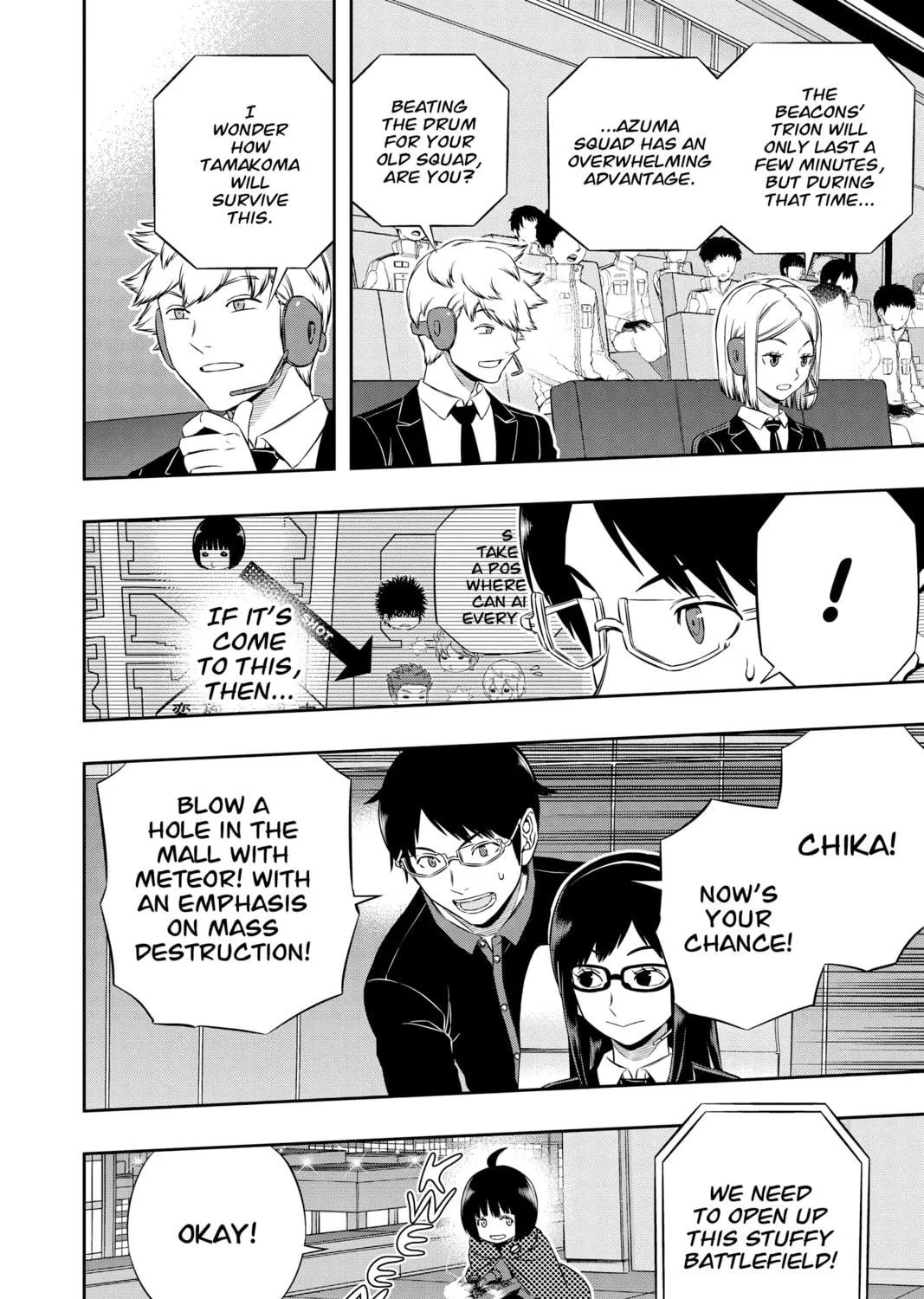 Read World Trigger chapter 173 image 22 on Lezhin