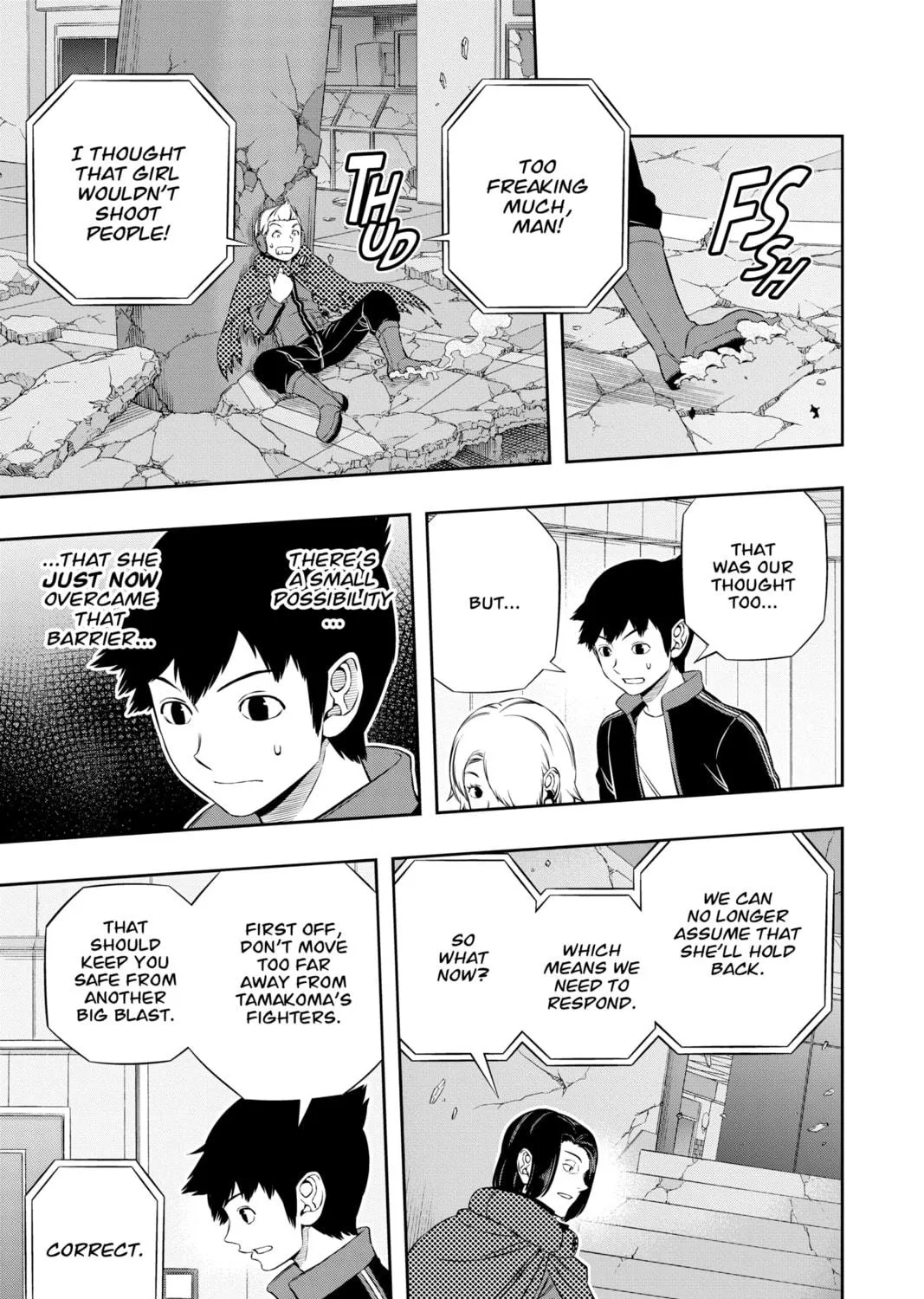 Read World Trigger chapter 173 image 34 on Lezhin