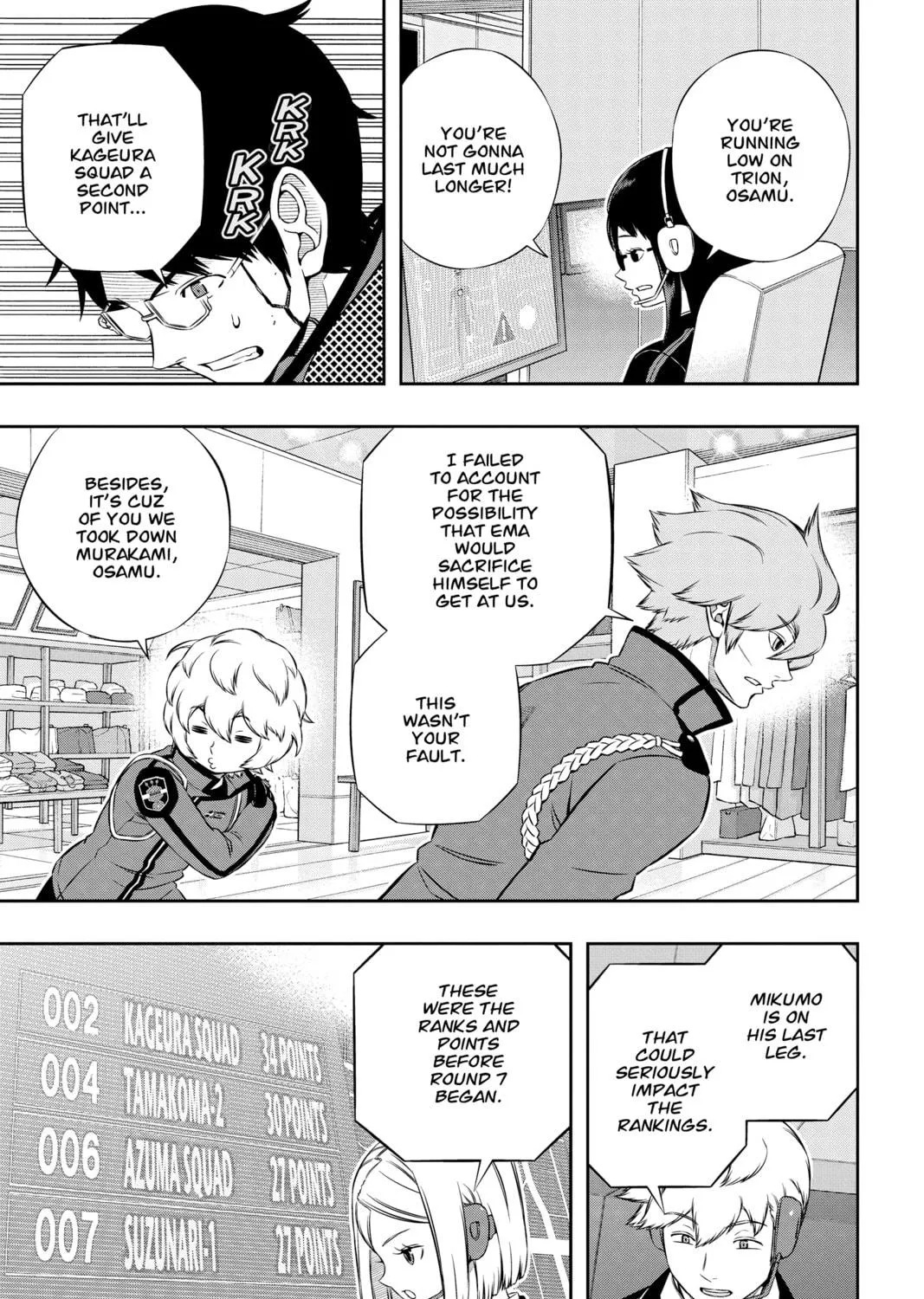 Read World Trigger chapter 173 image 4 on Lezhin