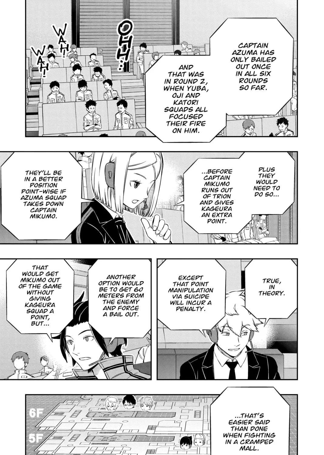 Read World Trigger chapter 173 image 8 on Lezhin
