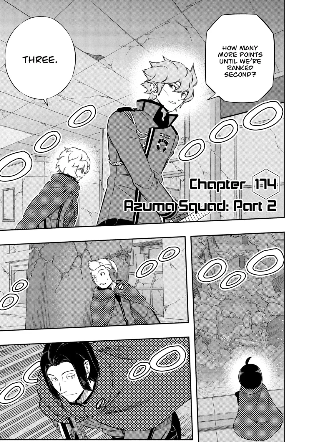 Read World Trigger chapter 174 image 0 on Lezhin
